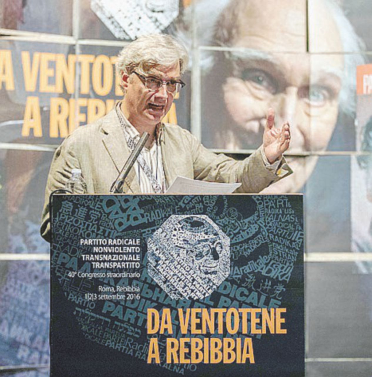 Maurizio Turco - LaPresse Si chiude il Congresso radicale: Pannella dall’Aldilà rimette in minoranza la Bonino