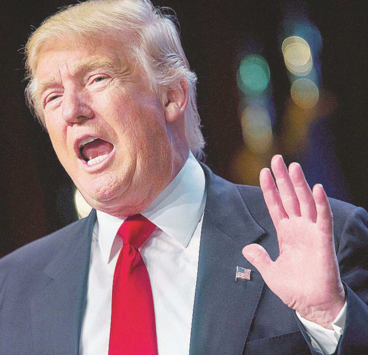 Bersaglio grosso - Donald Trump, 70 anni, immobiliarista newyorchese, candidato repubblicano - Ansa Candidati pieni di conflitti, d’interessi