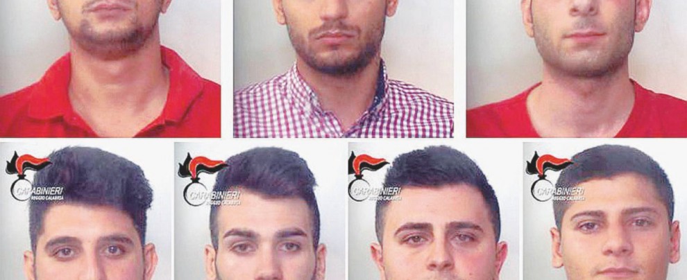 Arrestati - I giovani finiti in carcere per gli abusi sessuali ripetuti su una tredicenne di Melito di Porto Salvo (Reggio Calabria). Nel narco-Stato della ’ndrangheta più di 200 donne uccise in 25 anni