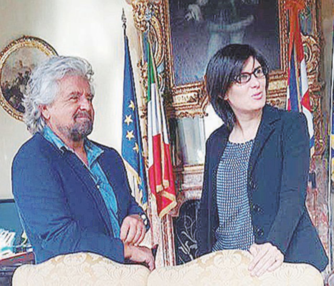In visita - Ieri, Grillo a Torino - Ansa Torino, rischia anche il “nuovo” Salone