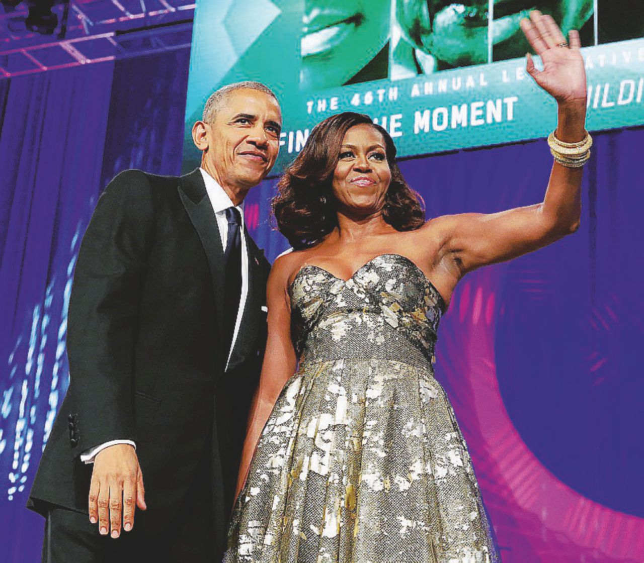 Barack e Michelle Obama Conflitto di razze (e genere) nel caos Usa
