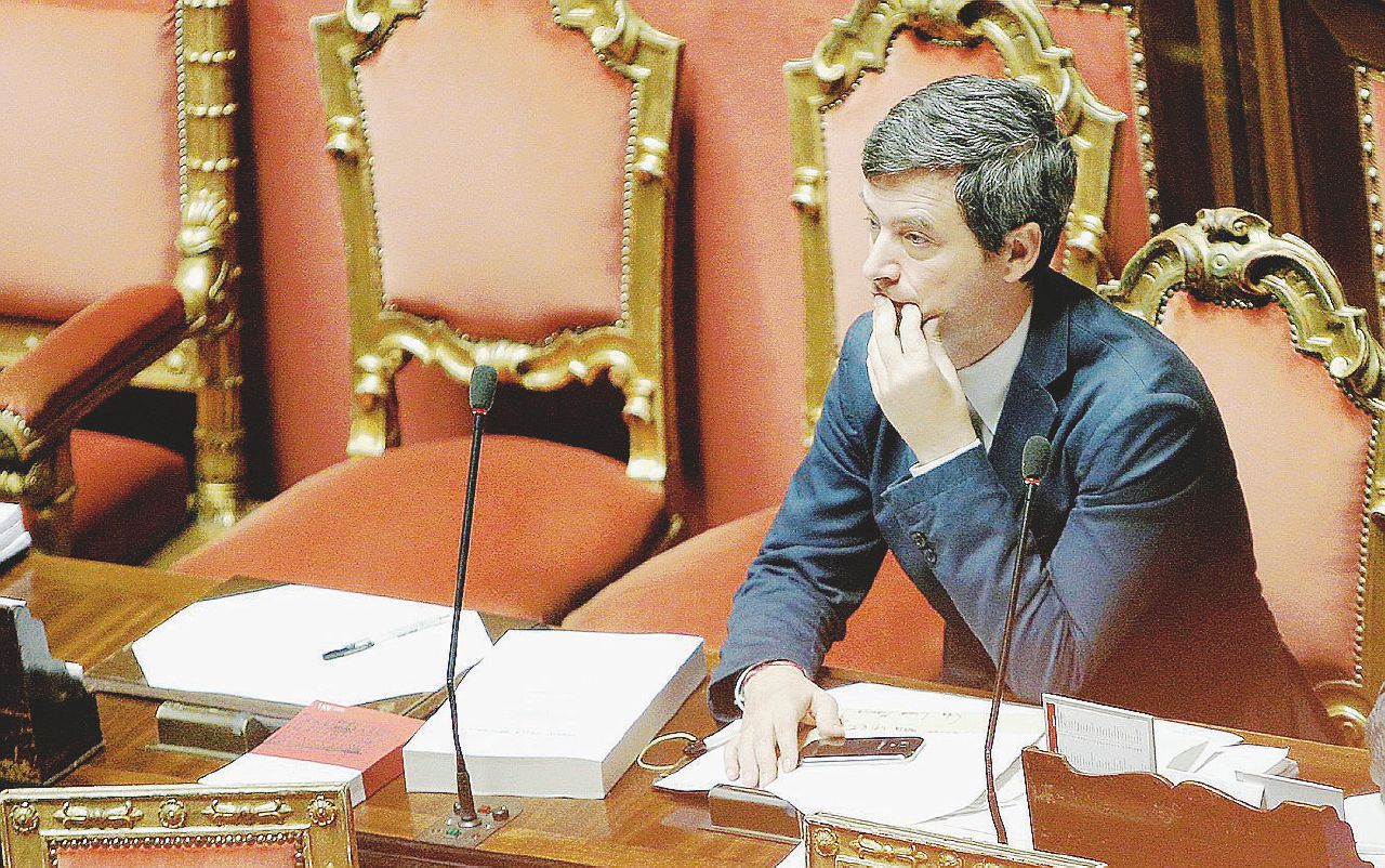 Lo scontro - Andrea Orlando vuole blindare la riforma, Renzi no - Ansa Giustizia, panico nel governo: numeri in bilico