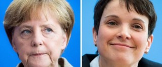 Copertina di Elezioni Germania, Merkel crolla nel suo Land: boom dei populisti xenofobi di Afd. “Colpa della sua politica sugli immigrati”