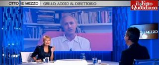 Copertina di Raggi, Travaglio: ‘Stampa raschia fondo del barile dandole una manganellata’