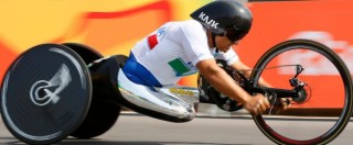 Copertina di Mondiali paraciclismo, Alex Zanardi è medaglia d’oro nell’handbike