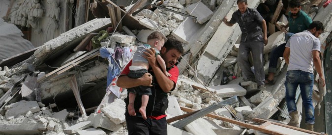 Siria, 90 morti ad Aleppo: “Raid governativi. Molti bambini tra le vittime”