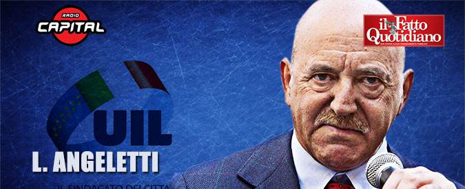 Copertina di Uil, Angeletti: “Le crociere dei sindacalisti? Come un ritiro di calcio, si beveva solo acqua e non si poteva fumare”