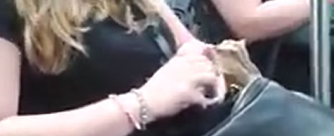 Copertina di Berlino, donna sniffa coca sul bus in pubblico. E il video viene postato su Facebook