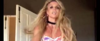 Copertina di Britney Spears in forma come non mai: balletto su Instagram fa 2,5 milioni di view