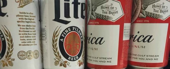 Birre, la Budweiser simbolo dell’America (in) lattina