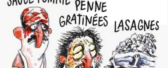 Charlie Hebdo, vignetta sul sisma: morti come lasagne. Bufera sul giornale, che risponde: “Prendetevela con la mafia”