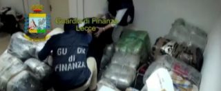 Copertina di Puglia, Gdf sequestra quasi 4 tonnellate marijuana. 11 arresti tra Lecce e Cerano