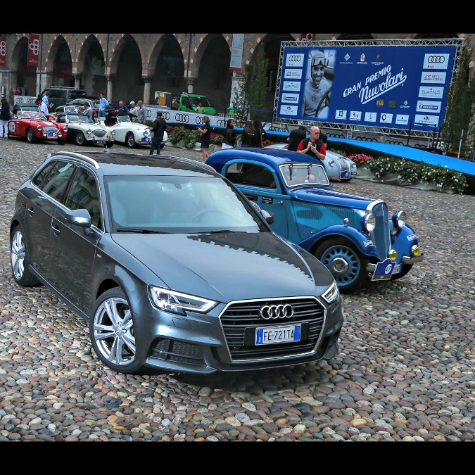 Copertina di Gran Premio Nuvolari e Audi, il vecchio e il nuovo a confronto – FOTO