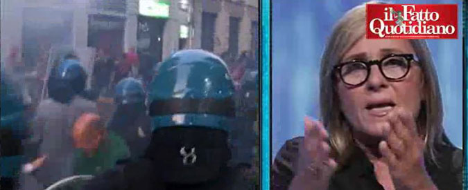 Copertina di Meli (Corriere) vs Paragone: “Scontri Catania? Vostro servizio diverso dalla realtà, erano 4 poveracci”. “Racconta i fatti”