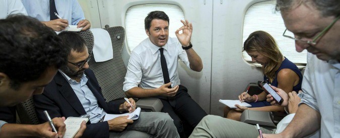 Buffetti a Renzi e manganellate ai 5stelle: è questa la stampa?