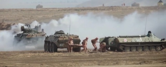 Copertina di Russia, prova di forza dell’esercito di Putin in Crimea: esercitazione con 120 mila uomini