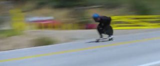 Copertina di Giù per la discesa a 143 all’ora: lo skater Kyle Wester è il più veloce di sempre