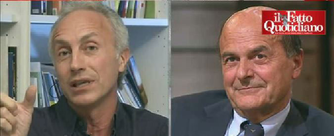 Copertina di Referendum, Travaglio: “Bersani vuole correggere riforma? Disperato tentativo di salvare il Pd”