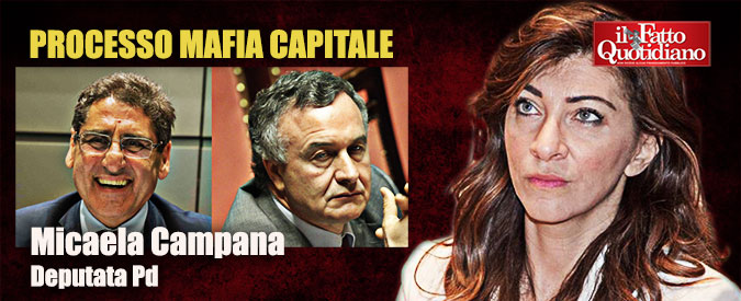Copertina di Mafia Capitale, i trentanove “non ricordo” della deputata Pd Micaela Campana – Ascolta l’audio