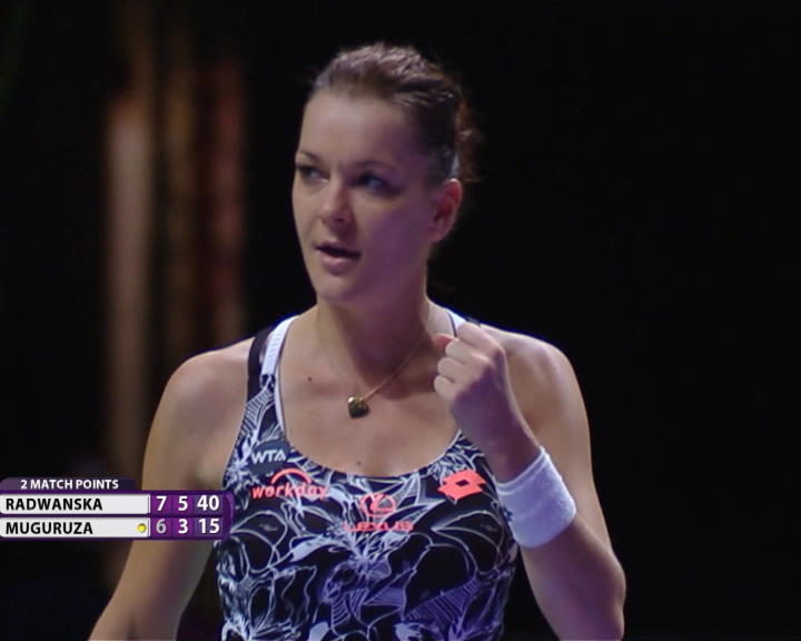 Copertina di WTA Finals Singapore 2016, Radwanska elimina la Muguruza – VIDEO