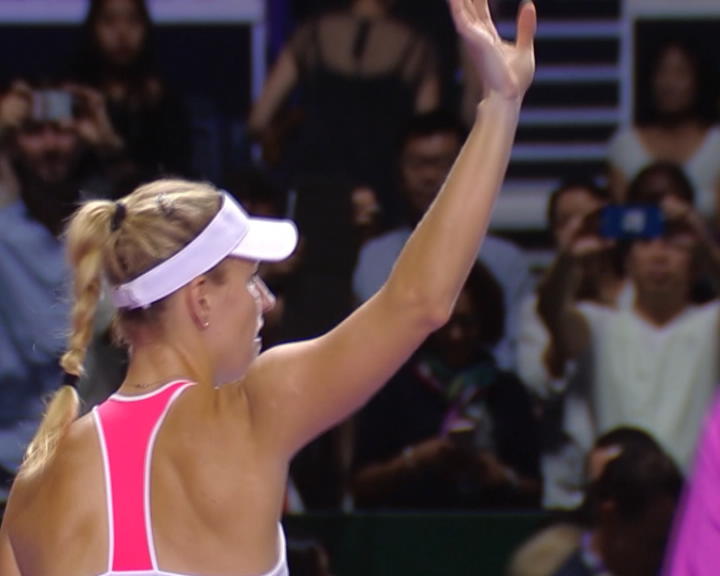 Copertina di WTA Finals Singapore 2016, fuori Halep e Keys – VIDEO