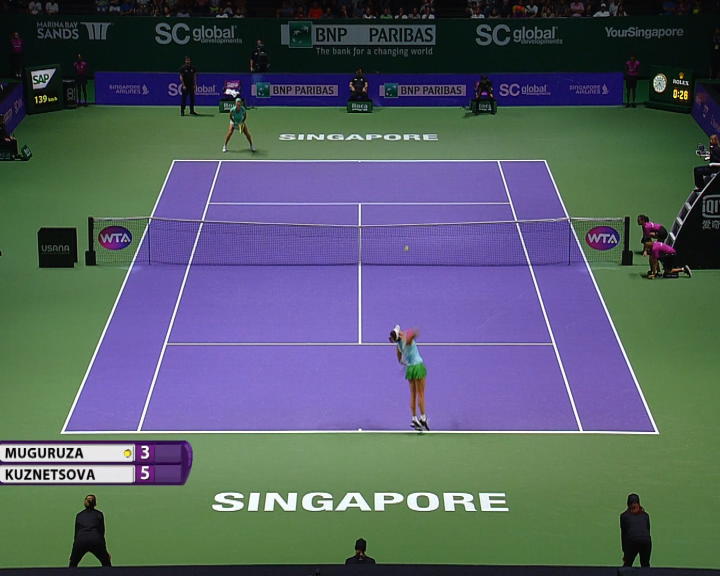 Copertina di WTA Finals Singapore 2016, out Muguruza, Radwanska in semifinale – VIDEO