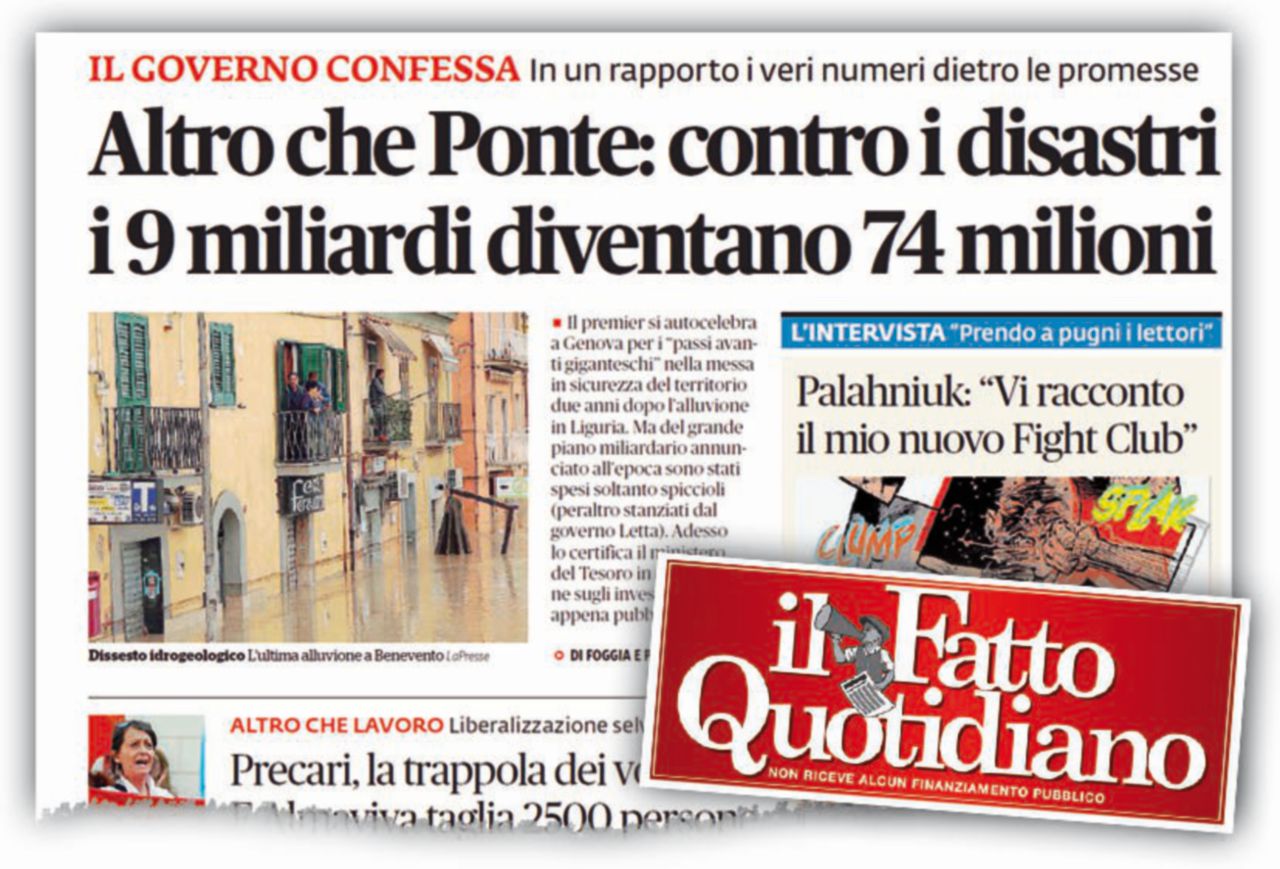 74 milioni al posto di 9 miliardi