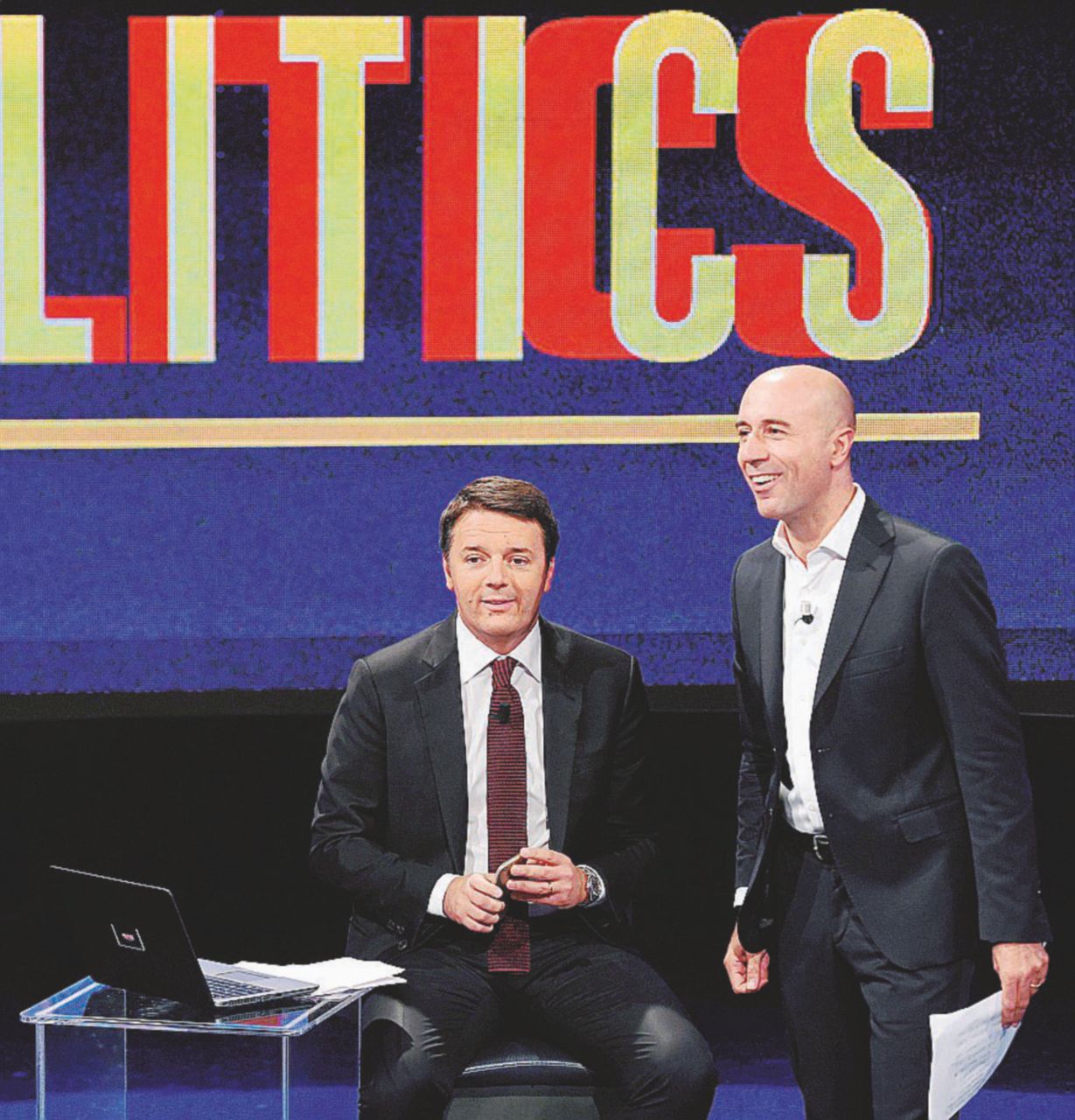 Il disco rotto di Matteo: sempre in tv, senza risposte