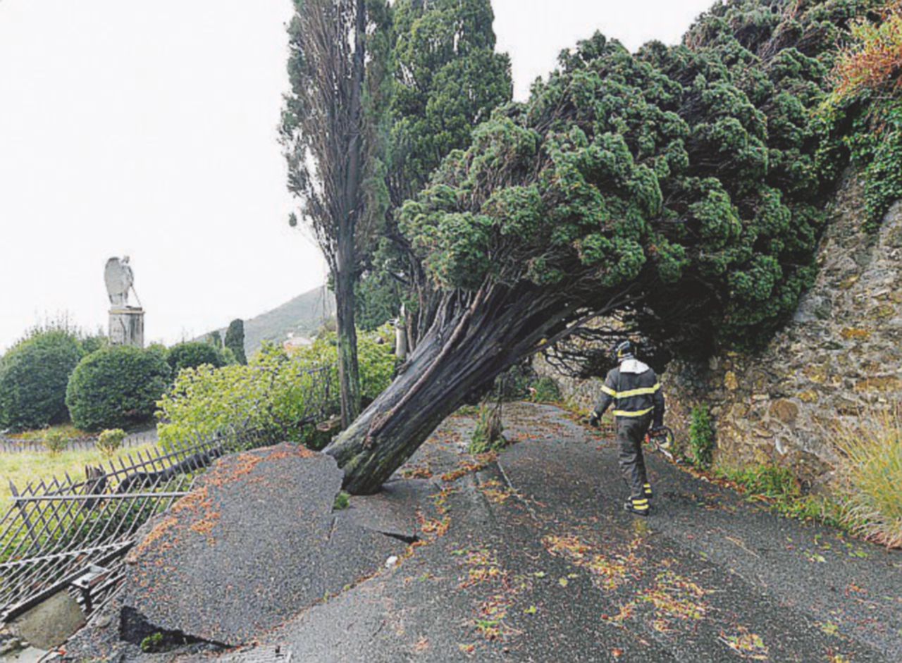 Copertina di Il borgo di Boccadirosa devastato dall’uragano