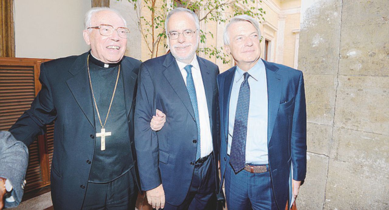 Re Giorgio celebra messa per i Bazoli