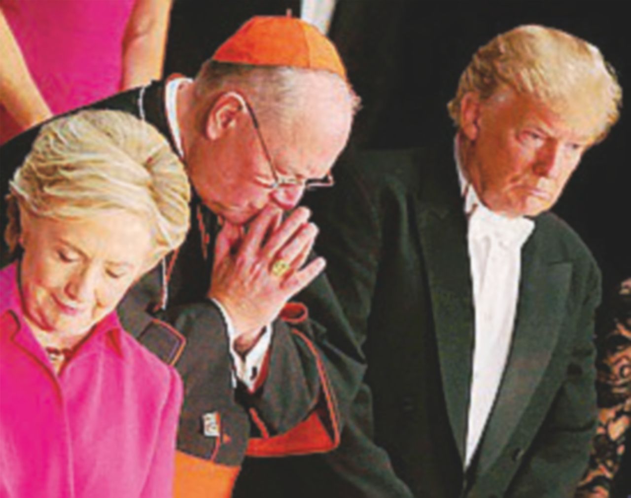 Hillary-The Donald, bordate a cena tra Watergate e sfottò