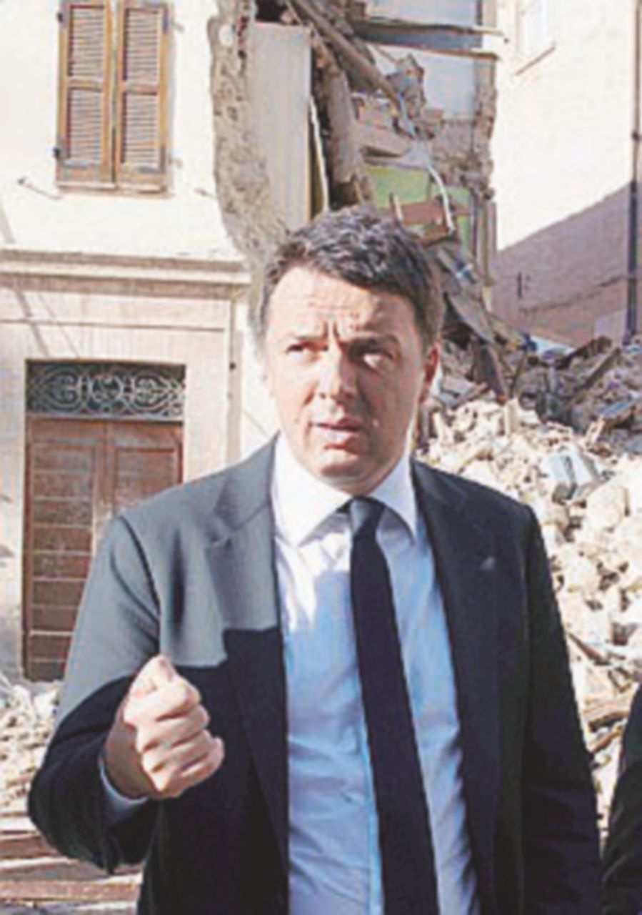 Copertina di Renzi: “Includeremo anche queste aree nel decreto legge”