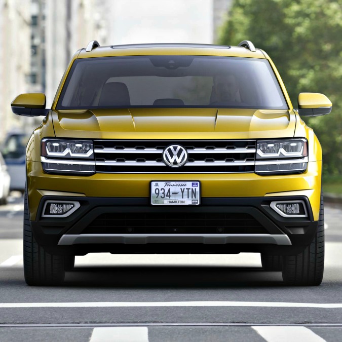 Copertina di Volkswagen Atlas, il gigante tedesco costruito negli States – FOTO