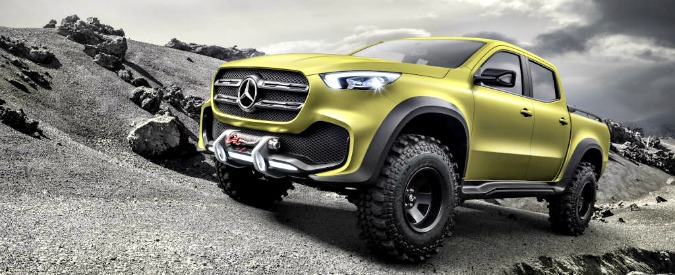 Copertina di Mercedes X-Class, la prima volta della Stella nel mercato dei pick-up – FOTO