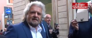 Copertina di M5S, Grillo alla Camera: “Ringrazio i netturbini, stanno pulendo Roma”