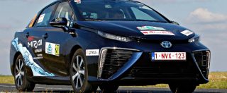 Copertina di Toyota Mirai, l’auto a idrogeno che vince i rally – FOTO