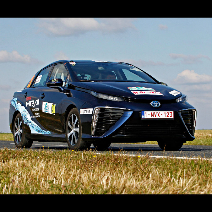 Copertina di Toyota Mirai, l’auto a idrogeno che vince i rally – FOTO