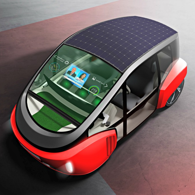 Copertina di Rinspeed Oasis, adesso i fiori si coltivano dentro l’utilitaria – FOTO