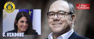 Copertina di Roma, Carlo Verdone: “Raggi? Aspetto come tutti i romani. Per ora non s’è mosso nulla, solo litigate”