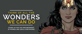 Copertina di Wonder Woman ambasciatrice dell’Onu per le donne, ma 600 funzionari lanciano petizione: “Inappropriata”