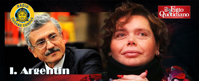 Copertina di Pd, Argentin: “D’Alema? Un pazzo egocentrico rosicone. Esasperante come un grillino”