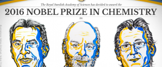 Premio Nobel per la Chimica 2016 a Sauvage, Stoddart and Feringa per studi sulle macchine molecolari