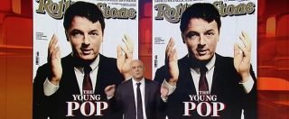 Copertina di Crozza: “Renzi su Rolling Stone? E’ come  Michael Bublé col parrucchino di Macario”