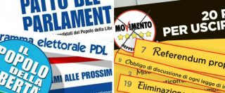 Referendum, il comitato per il Sì: “Punti in comune della riforma con i programmi di Berlusconi e del M5s”