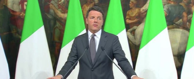 Copertina di Terremoto, la conferenza stampa di Matteo Renzi: “Evitare polemiche e divisioni”