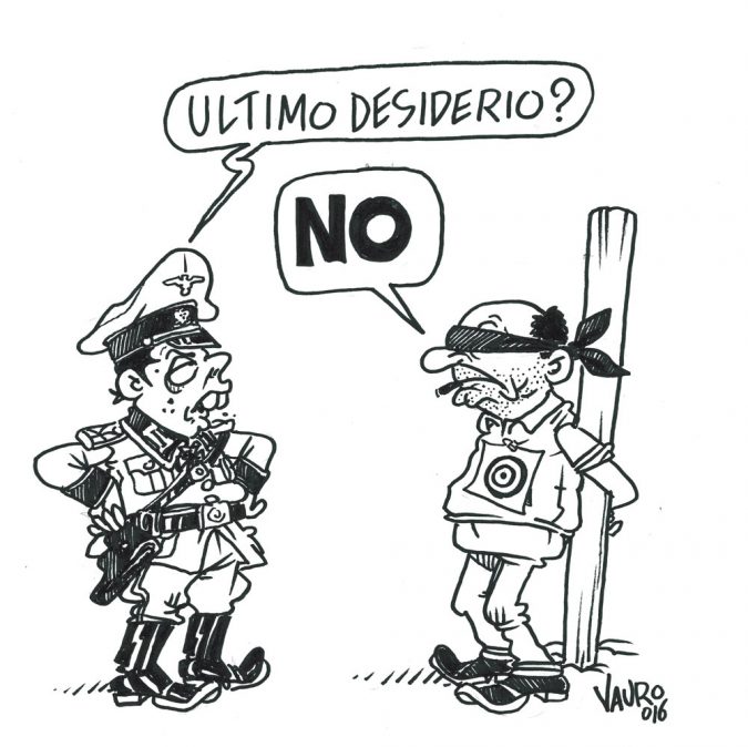 La vignetta di Vauro La vignetta di Vauro