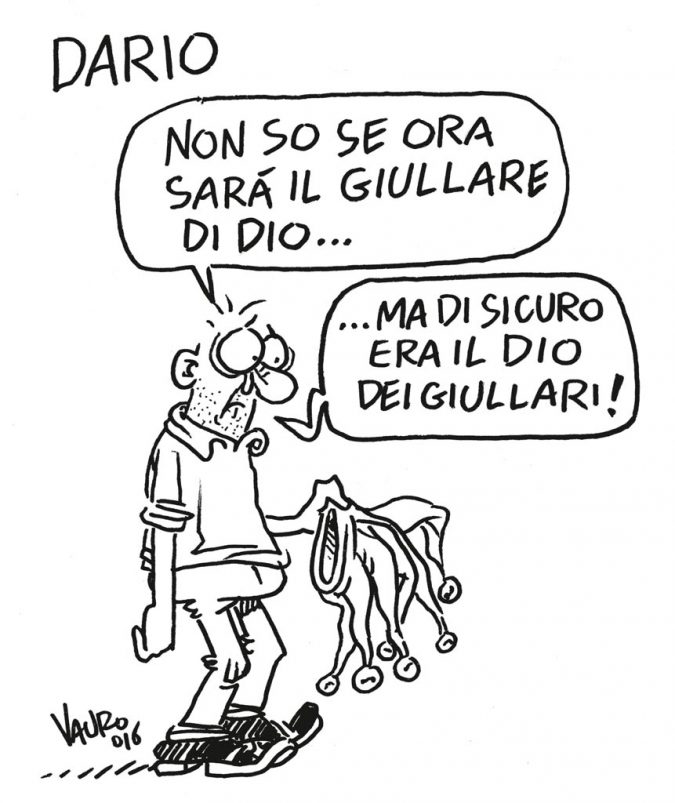 La vignetta di Vauro La vignetta di Vauro