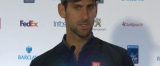 Copertina di ATP Finals di Londra, Djokovic ammette: “Murray superiore” – VIDEO