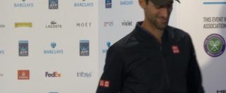 Copertina di ATP Finals di Londra, “Willy Wonka” Djokovic, cioccolatini in conferenza VIDEO