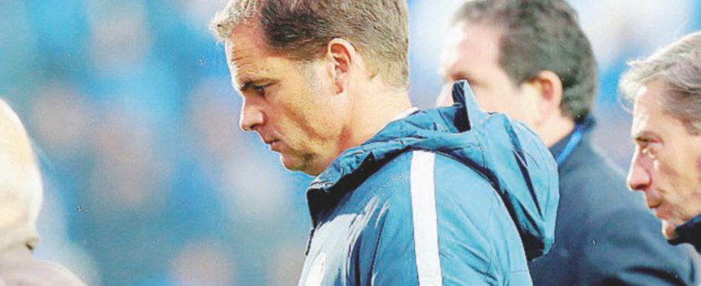 L’olandese “volante” - De Boer non è stato neanche tre mesi alla guida dell’Inter. Sostituiva Mancini Pazza Inter, sospesa su una “scala a Pioli”